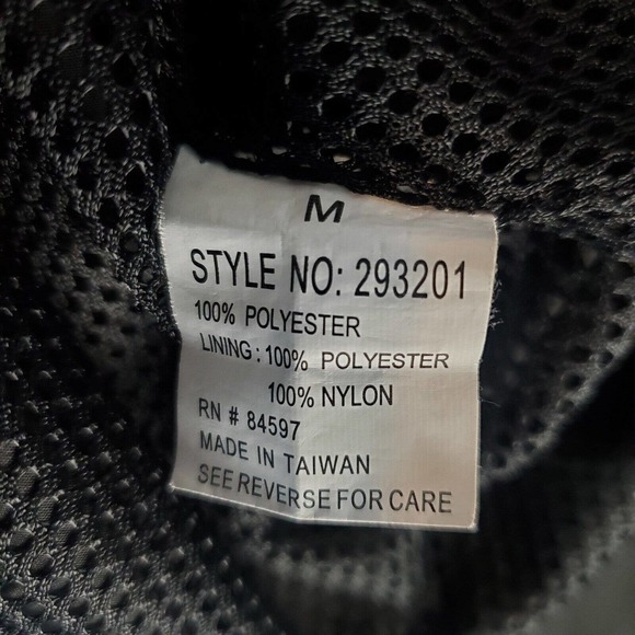 IXSPA Jacket Womens Medium Black Full Zip Windbreaker Lightweight Long Sleeve - Picture 6 of 10